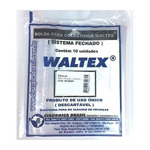 Bolsa de Colostomia - Pct c/ 10 unidades | Waltex