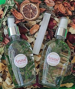 KIT Aromatizador de Ambientes Spray e Cristal Selenita