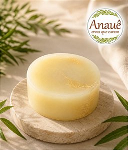 Sabonete Artesanal de Folhas Secas com Bucha Vegetal