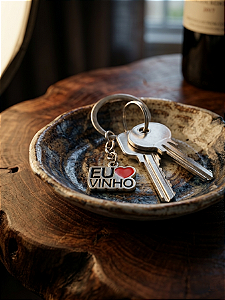 Chaveiro EU AMO VINHO