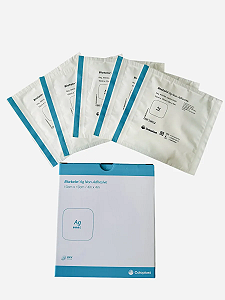 Curativo Coloplast Biatain Alginato AG 10x10 kit 5 Unidades