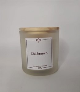 Vela Clássica Chá Branco