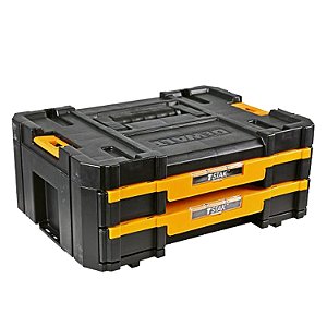 CAIXA ORGANIZADORA TSTAK N4 C/ FECHO METAL DEWALT DWST17804