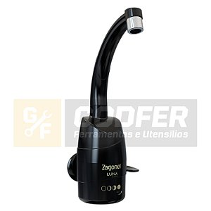 TORNEIRA ELÉTRICA 4 TEMPERATURAS 5500W LUNA ZAGONEL PRETA