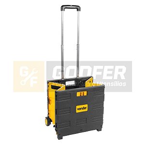 CAIXA DE FERRAMENTAS COM RODAS DESMONTÁVEL 330mm X 380mm X 350mm VONDER