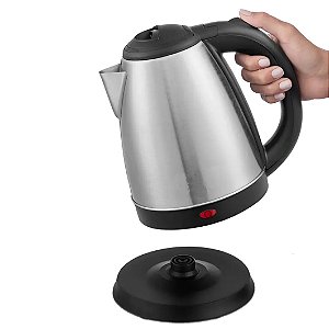 CHALEIRA ELETRICA INOX CROMADA 2 LITROS POLAK