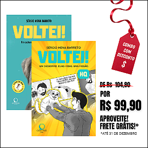 E - COMBO: VOLTEI! + VOLTEI! HQ (ENVIO MÓDICO)