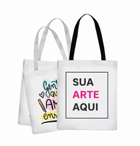 Bolsa Eco Bag  fundo preto