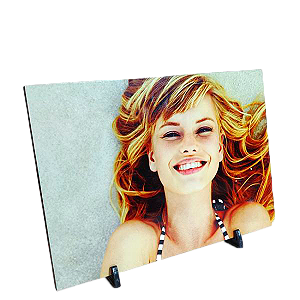 Placa de MDF Porta Retrato Personalizado