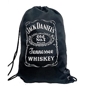 Mochila de cordão estampa Jack Daniel's - praxe_rock