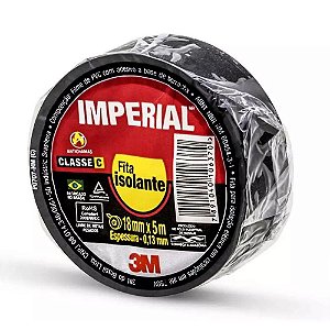 Fita isolante Imperial 18mm x 5m 3M