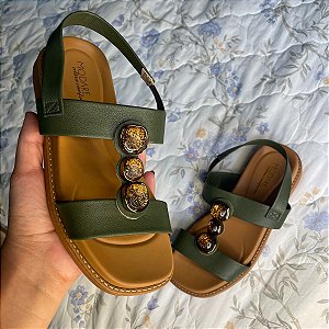 Sandalia Papete Feminina Modare