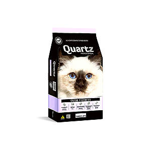 Ração Quartz Gatos Filhotes Sem Corantes 15Kg - Sabor Frango e Leite