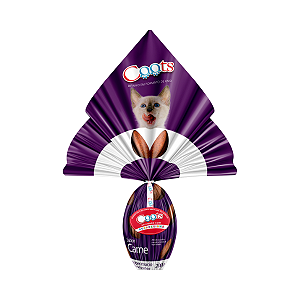 Ovo de Páscoa Caats para gatos, 200g - Sabor Carne