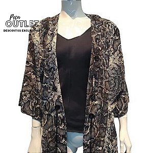 Kimono De Cobra Com Amarrações