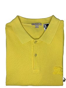 Camisa Polo Amarela Burberry Brit