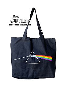 Ecobag Triya - Pink Floyd Prisma Preta