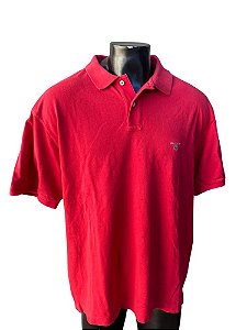 Camisa Polo Vermelha Gant