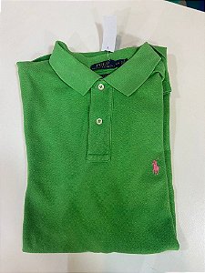 Camiseta Polo Verde