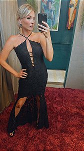 Vestido Sereia Preto