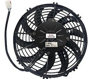 ELETROVENTILADOR SPAL 10" VA11-AP7/C-57S 12V SOPRANTE PB 6.500h
