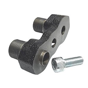 ADAPTADOR PARA COMPRESSOR MODELO FLX7/ TM-16/ TM-21 HORIZONTAL AÇO