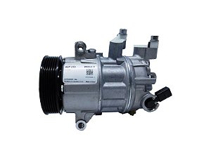 COMPRESSOR MAHLE VW PASSAT/ POLO/ VIRTUS NV 1.0/1.6 6PK 2017> GOLF 2013>/ AUDI A3/ 3 PASSANTES / VALV. ELÉTRICA  ACP 218