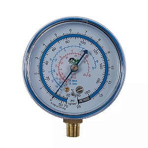 MANÔMETRO DE BAIXA PRESSÃO EcoTools PARA MANIFOLD R134A, R-22, R-12 E R-404A