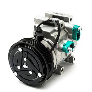 COMPRESSOR DELPHI DF13 HYUNDAI HB20 POLIA 6PK MOTOR 1.6 2012 ATÉ 2019 FIXAÇÕES 4 PASSANTES CS20416