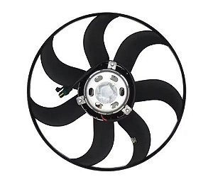 ELETROVENTILADOR PARA RADIADOR FOX/ POLO/GOL G5 2003> COM AR CONDICIONADO 392mm OEM 5U0959455C