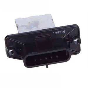 RESISTENCIA CAIXA EVAPORADORA GM COBALT - ONIX - SPIN - PRISMA 12>> TOMADA 5 PINOS