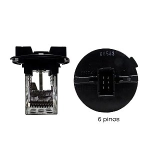 RESISTÊNCIA DA CAIXA EVAPORADORA PEUGEOT 307 - CITROEN C4 6PINOS OEM 6445XE ORIGINAL