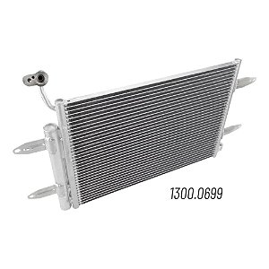 CONDENSADOR VW FOX / POLO 1.0/1.6 2003 EM DIANTE / VW GOL / SAVEIRO / VOYAGE 1.0 / 1.6 G5-G6-G7 2008 EM DIANTE