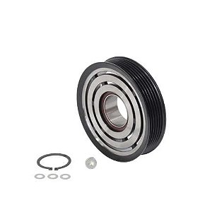 POLIA  COM ROLAMENTO COMPRESSOR MAHLE JEEP RENEGADE - COMPASS - FIAT TORO - ARGO - VW UP  - GOL 3 CIL  ACPX 20 000P