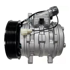 COMPRESSOR DENSO 9720 10P08 FIAT UNO - WV GOL G2-G3 -  PARATI 1.0 POLIA 6PK 12V FIXAÇÕES 3 ORELHAS