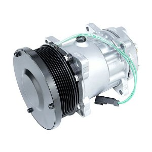 COMPRESSOR MODELO 7H15 4726 - 4487 8 ORELHAS CATERPILLAR 836H POLIA 8PK 24V OEM-1419676