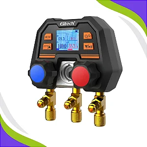 MANIFOLD DIGITAL 2 VIAS - BLUETOOTH ELITECH MS-100 PLUS