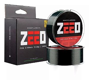 Linha Monofilamento Maruri Zeeo 0,33mm 16lb 300m Verde Musgo