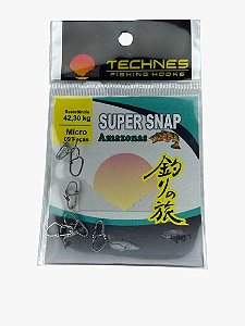 Super Snap - Micro -  Cartela C/ 05 Und Technes