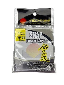 Snap Engate Rapido Nº 02 - Cartela  C/ 10 Und Technes