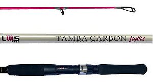 Vara Carretilha Lumis Tamba Carbon Ladies Cast IM7 2.40m 50Lbs 2 partes (TCBL240-50)