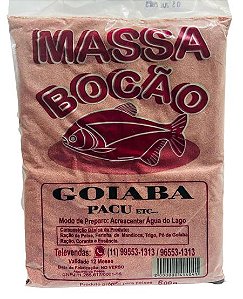 Massa Bocão Pacu Goiaba 600g