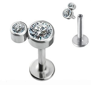 Labret 2 Zircônias