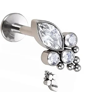 Labret Navete Ornamental 2