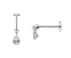 Labret Pingente Gota