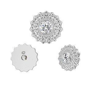 Labret Ornamental com Zircônia