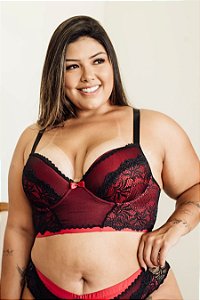 SUTIÃ CROPPED DUO PLUS SIZE