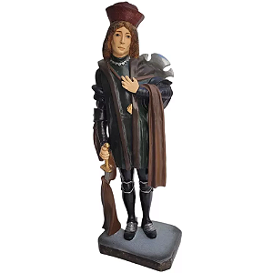 São Cândido Tamanho 58cm em Resina