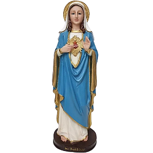 Sagrado Coração de Maria 30cm em Resina