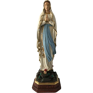 Nossa Senhora de Lourdes 65cm em Resina